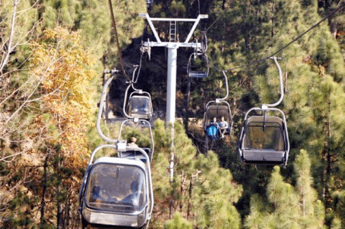 Patriata Chair Lift And Cable Car in Murree